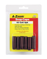 A-Zoom 45 Colt Precision Snap Caps 6-pack